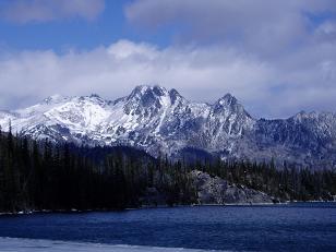 Cashmere Mountain from Colchuck Lake