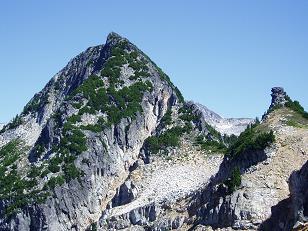 West side of La Bohn Peak