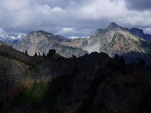 Hibox Peak from Dungeon Peak