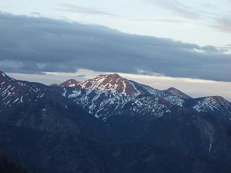 Earl Peak from summit of Malcolm Mountain