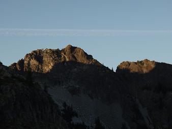 Lundin Peak from Cave Ridge