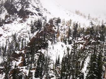 Image of Ingalls Pass from Not Hinkhouse Peak