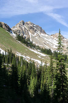 The NE side of Ingalls Peak