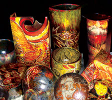 1st ever batik raku workshop