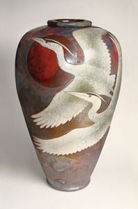 heron urn