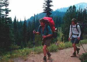 Gabriel and Dave on Wonderland Trail