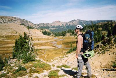 Meadow below Warm Lake (near Mount Curtis Gilbert)