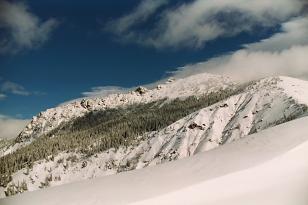 Hawkins Mountain from SW ridge