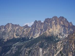 Silver Star Mountain from summit of South Early Winters Spire