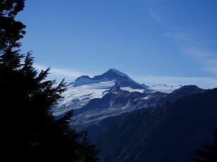 Eldorado Peak from Sahale Arm trail