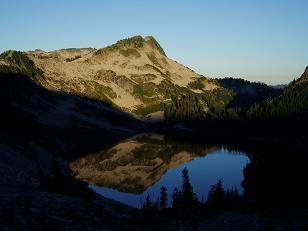 Wild Goat Peak above Chetwoot Lake