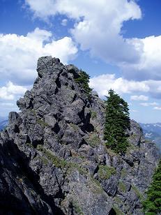 West side of Bessemer Mountain summit block