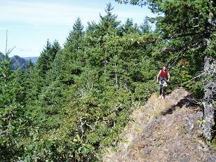 Trail on Ruckle Ridge