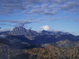 Stuart Range and the Teanaway from Jolly Mountain