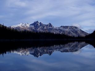 Cashmere Mountain over Colchuck Lake