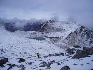 Isolation and Tranquil Lakes from side of Little Annapurna