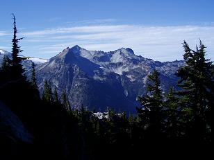 Lynch Peak from Tuck Lake trail