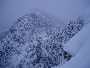 Looking NW at Defiance Ridge from Dirty Harry's Peak