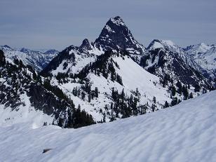 Mount Thomson from summit of Kendall Peak