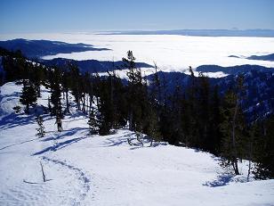 Looking SE from SE ridge of Earl Peak