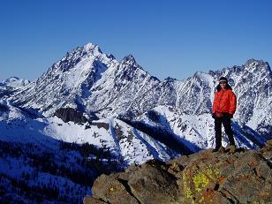 Mount Stuart from summit of Earl Peak