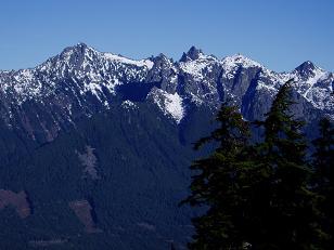 Gunn Peak from W ridge of Philadelphia Mountain