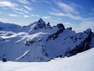 East side of Gothic Peak