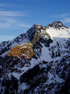 Silvertip Peak from the Gothic Basin trail