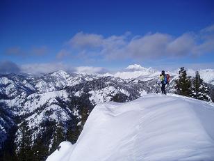 The Teanaway from Teanaway Butte (Mount Stuart in the background)