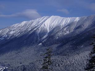 Web Mountain from north ridge of Mount Gardner