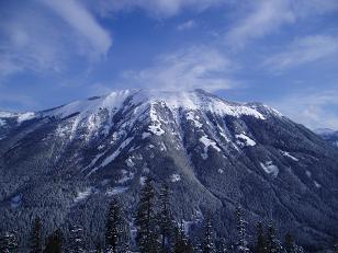 Bandera Mountain from north ridge of Mount Gardner