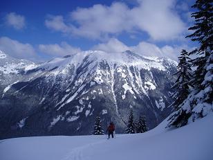 Bandera Mountain from north ridge of Mount Gardner