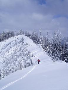 North ridge of Mount Gardner