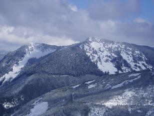 Humpback Mountain from the north ridge of Mount Gardner