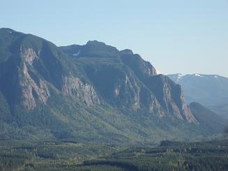 The Moon Wall from Fuller Mountain