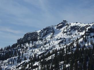 Denny Mountain from Snow Lake trail