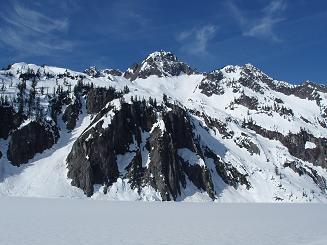 Chair Peak over Snow Lake