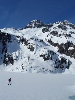 Chair Peak over Snow Lake