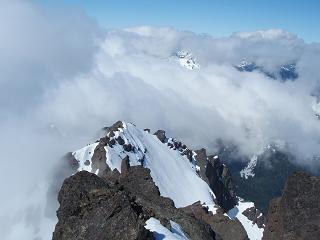 Looking SW from summit of The Brothers