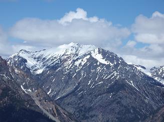 Robinson Mountain from summit of Driveway Butte