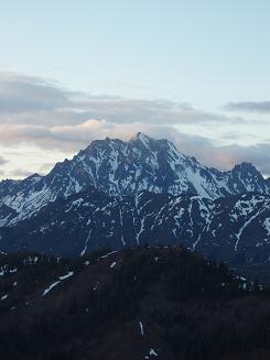 Mount Stuart from summit of Malcolm Mountain