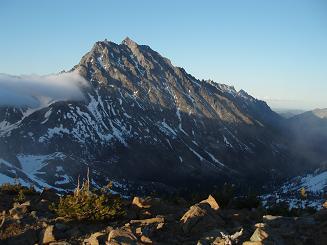 Mount Stuart from summit of Fortune Peak