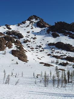 South side of South Ingalls Peak from Ingalls basin