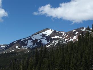 Fortune Peak from Ingalls Lake trail