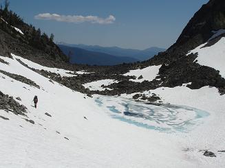 Upper basin below Big Craggy Peak