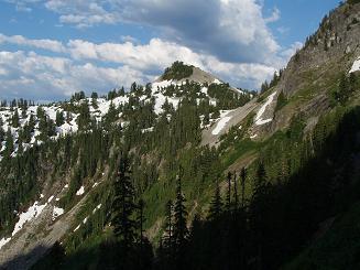 East side of Collar Mountain from PCT