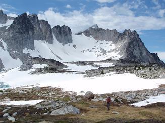 East side of Dragontail Peak