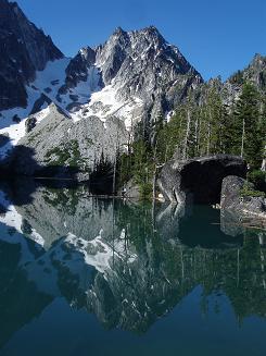 Colchuck Peak from Colchuck Lake