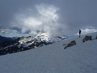 Looking east from Perfect Pass