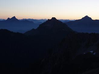 Mount Forgotten from Mount Dickerman